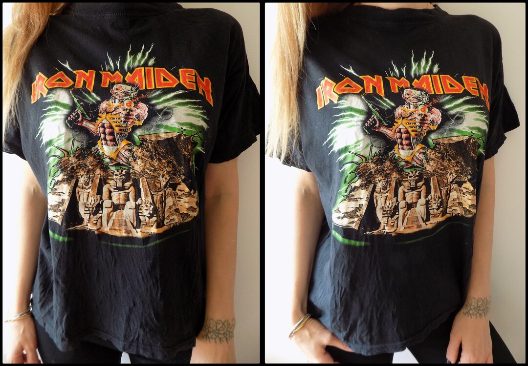 レア1987 Iron Maiden タイダイ Tシャツ VINTAGE T レア1987 Iron Maiden タイダイ Tシャツ VINTAGE T