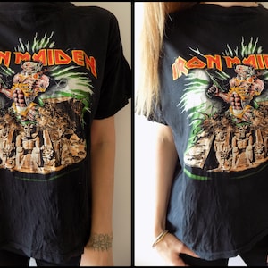 Vintage 90&#39;s Iron Maiden T-shirt