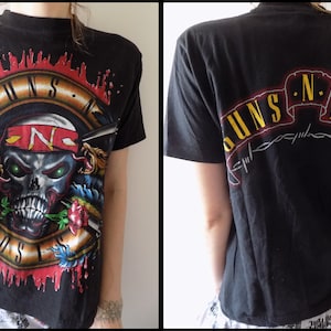 95 Guns N' Roses ガンズアンドローゼズ 90年代ヴィンテージ GUNS N'ROSES ガンズアンドローゼズ90sヴィンテージTシャツ USA