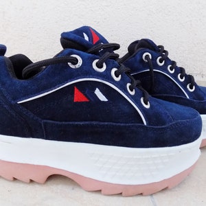 Vintage Wind Platform Rave Sneakers/90&#39;s Techno Rave Platform Sneakers/90&#39;s Fashion Retro Platform