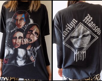 Vintage Rare 90's Marilyn Manson T-shirt