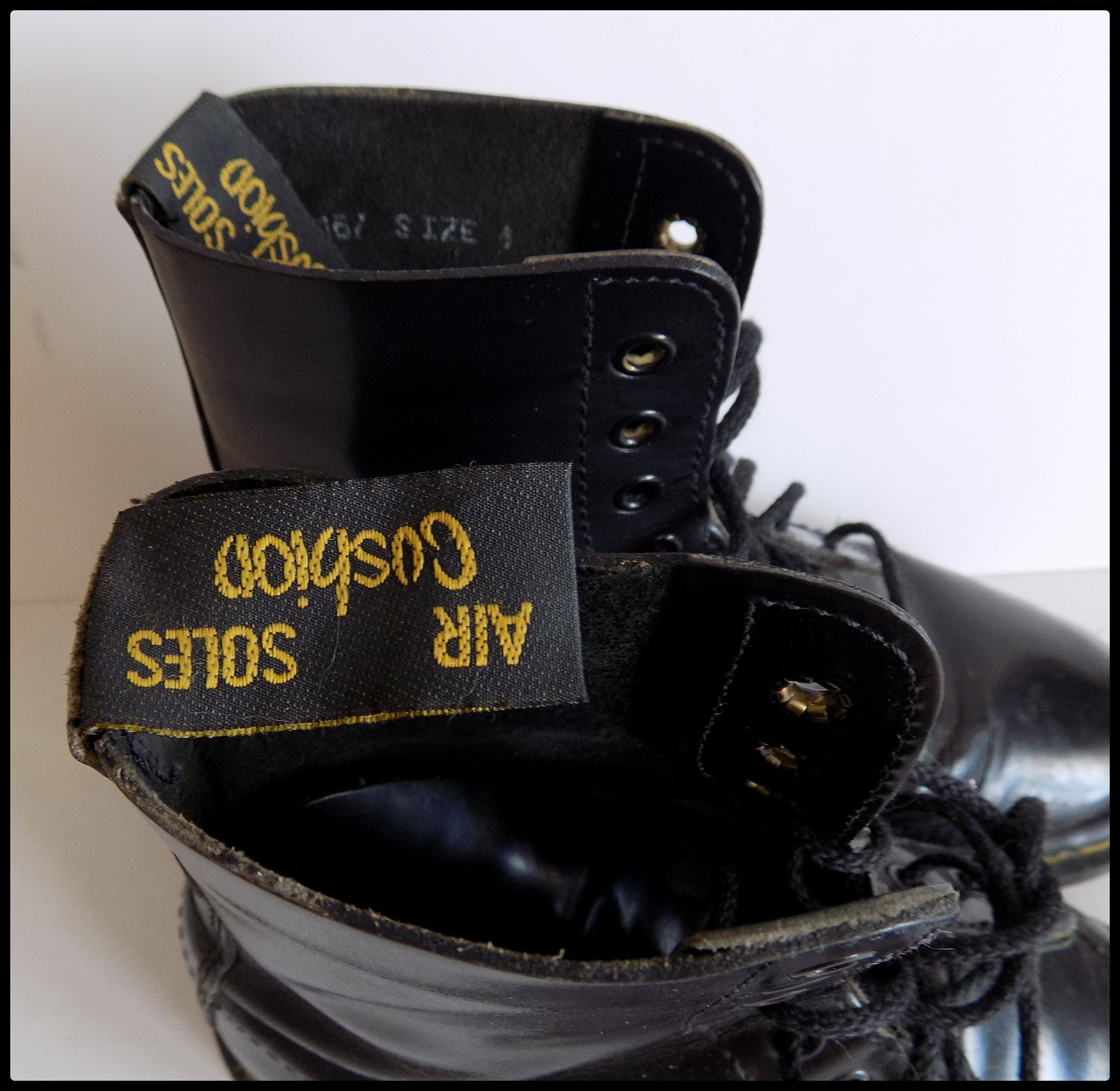 Vintage Dr Martens Punk Boots UK 4 EU 37 - Etsy