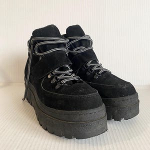 Y2K Black Platform Sneakers