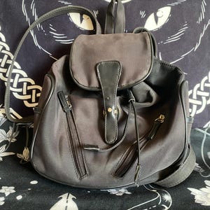 Y2K Black Backpack