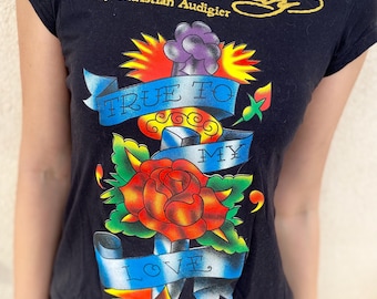 Koszulka damska Y2K Ed Hardy by Christian Audigier