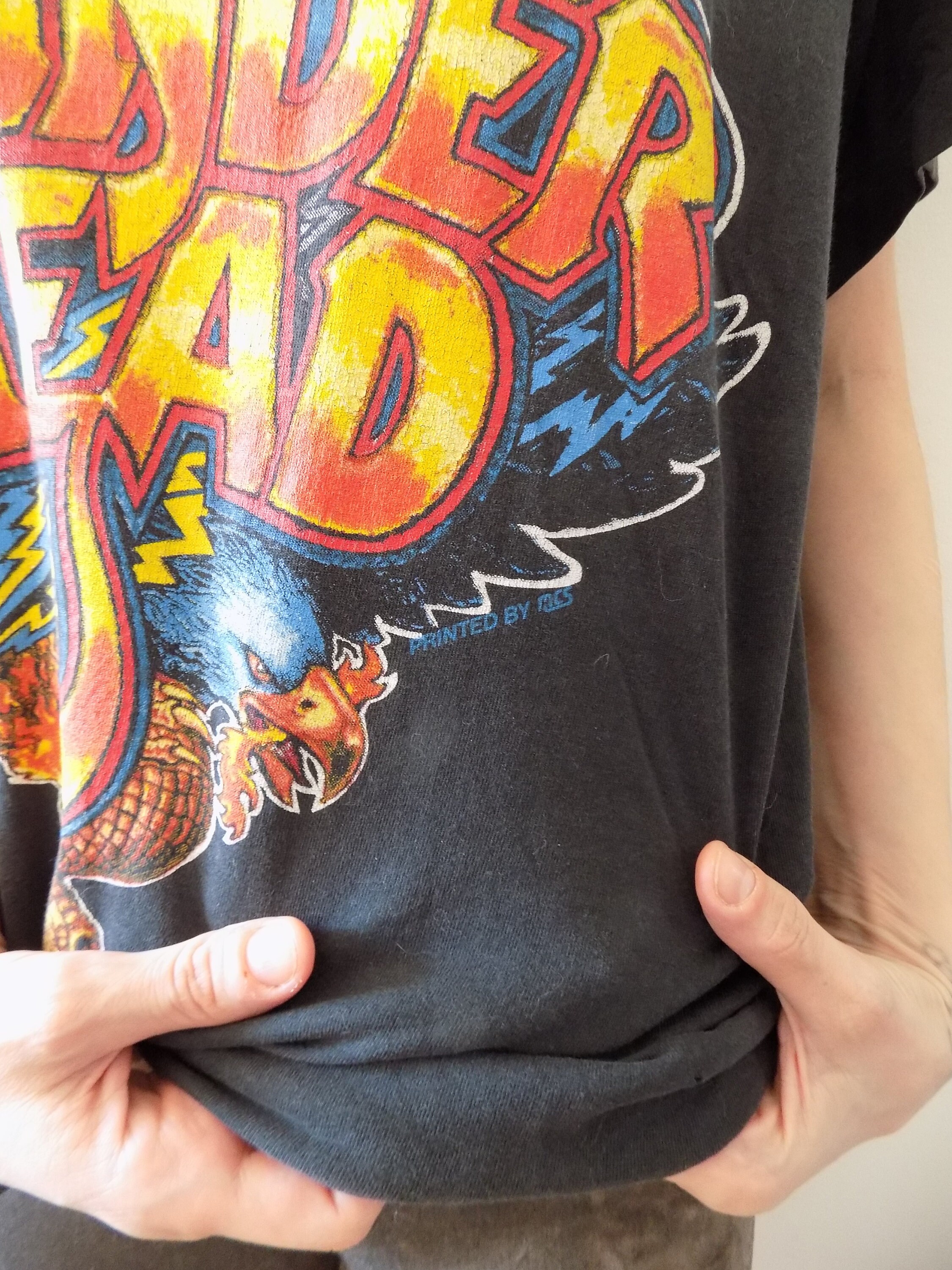 90年代のヴィンテージサンダーヘッドバンドTシャツ - Etsy 日本