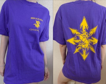 ヴィンテージ セパルトゥラ Tシャツ 90年代 - Etsy 日本