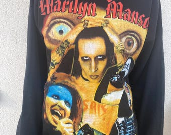 Y2K Rare Marilyn Manson Hoodie