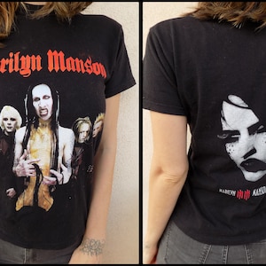 Vintage 90&#39;s Marilyn Manson Ladies T-shirt