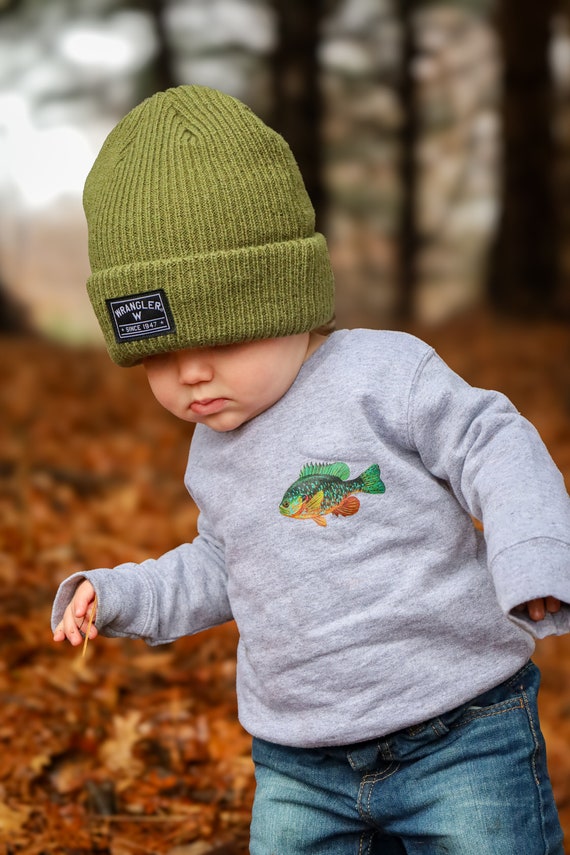 Toddler Sunfish Crewneck Sweatshirt Children's Fish Shirt Gender