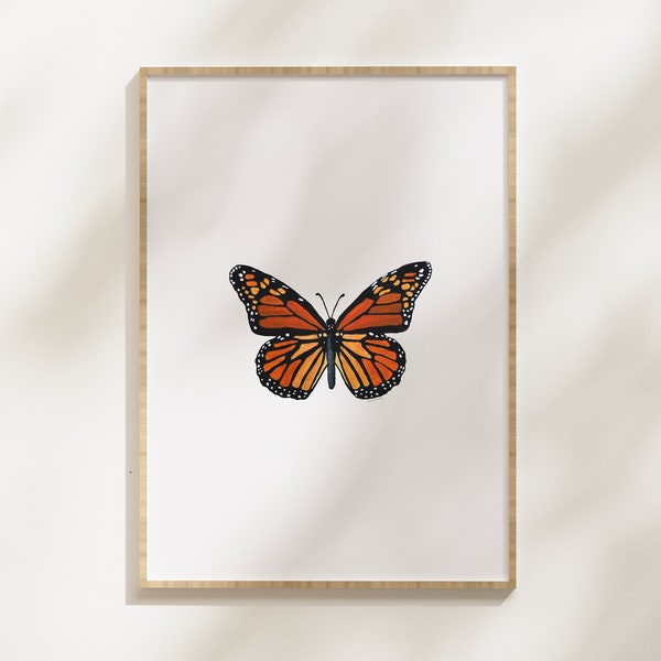 Butterfly Art Print - Etsy