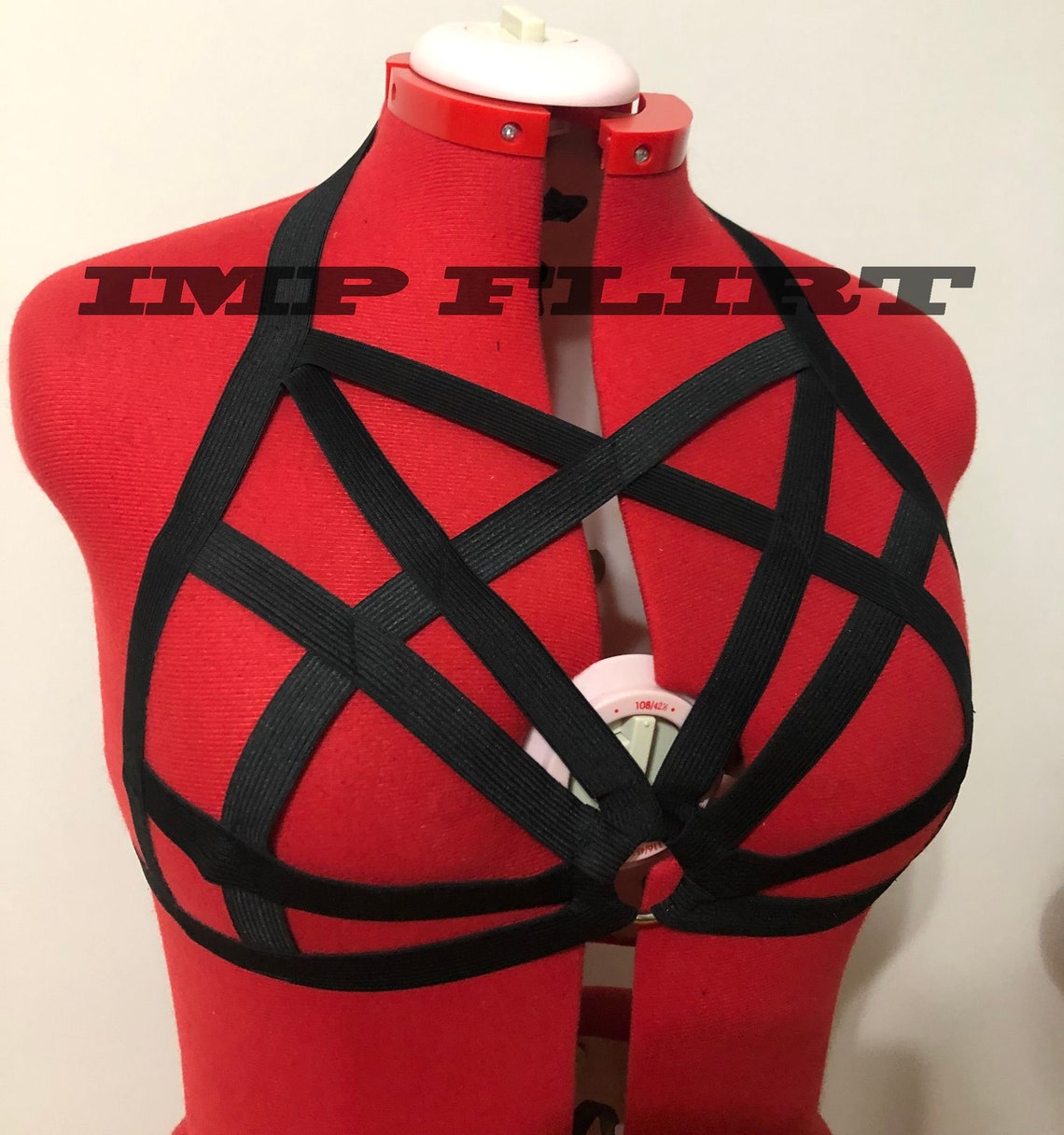 Spiked Chest Harness Collar Harness Breast Harness Bra Etsy