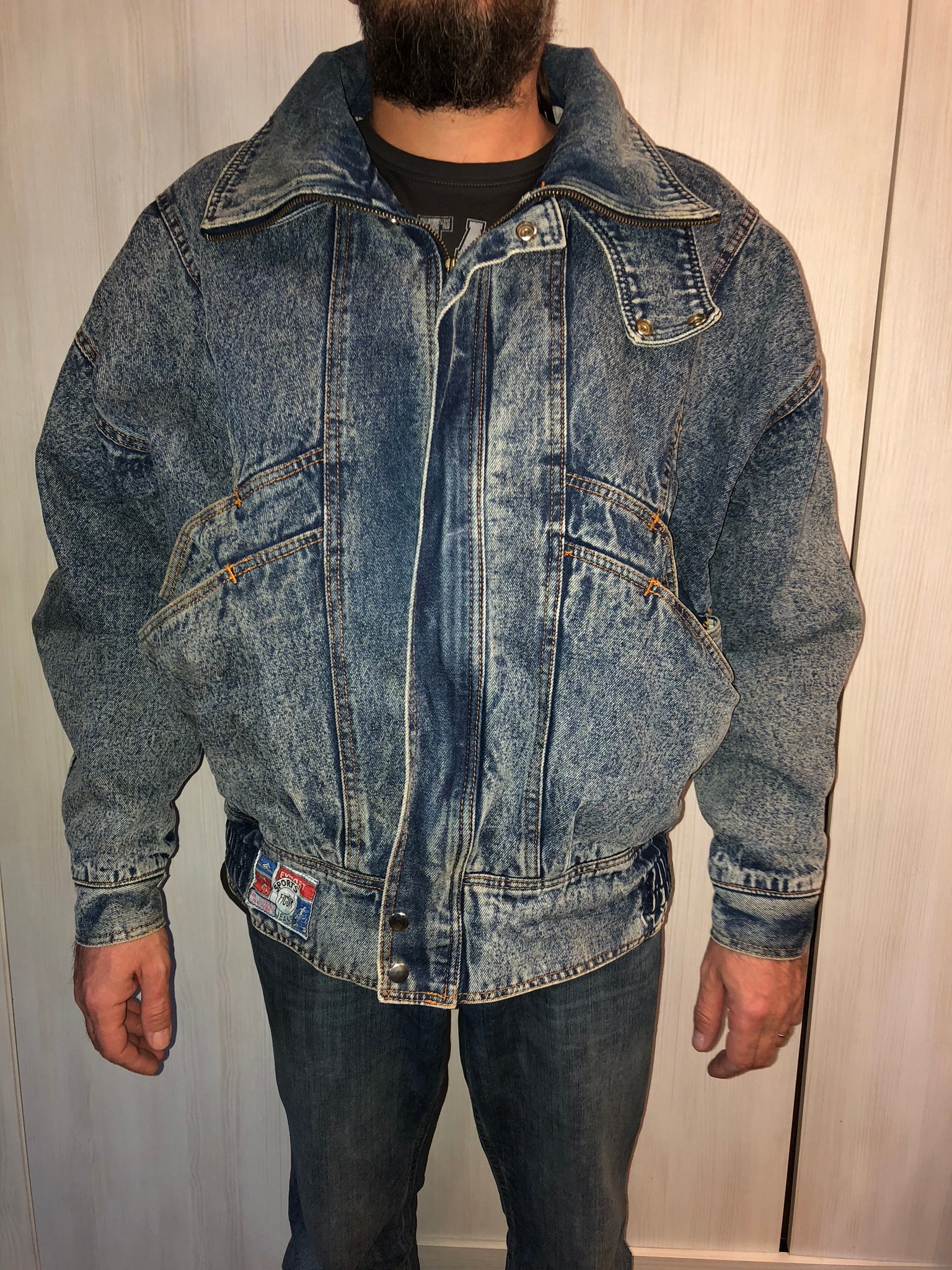 jean jacket fur inside