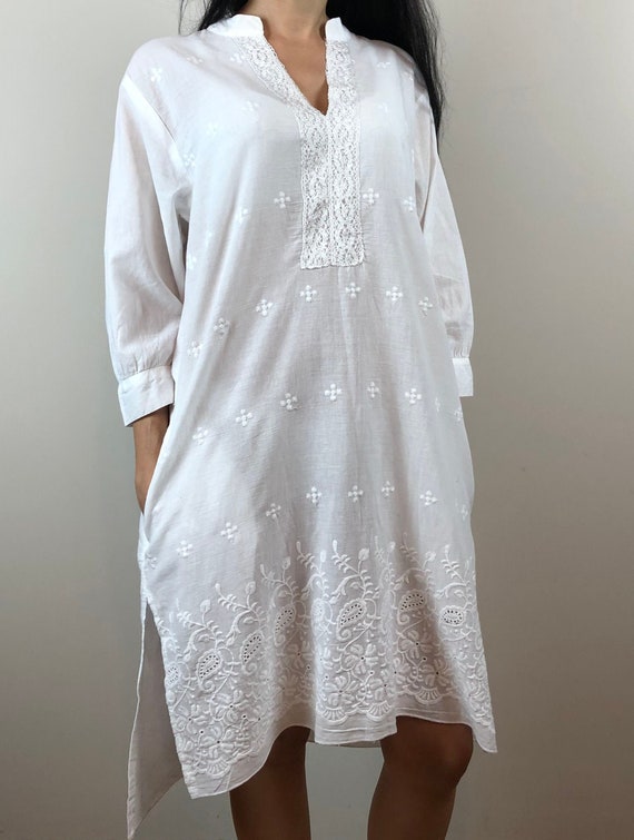 night dress with pockets