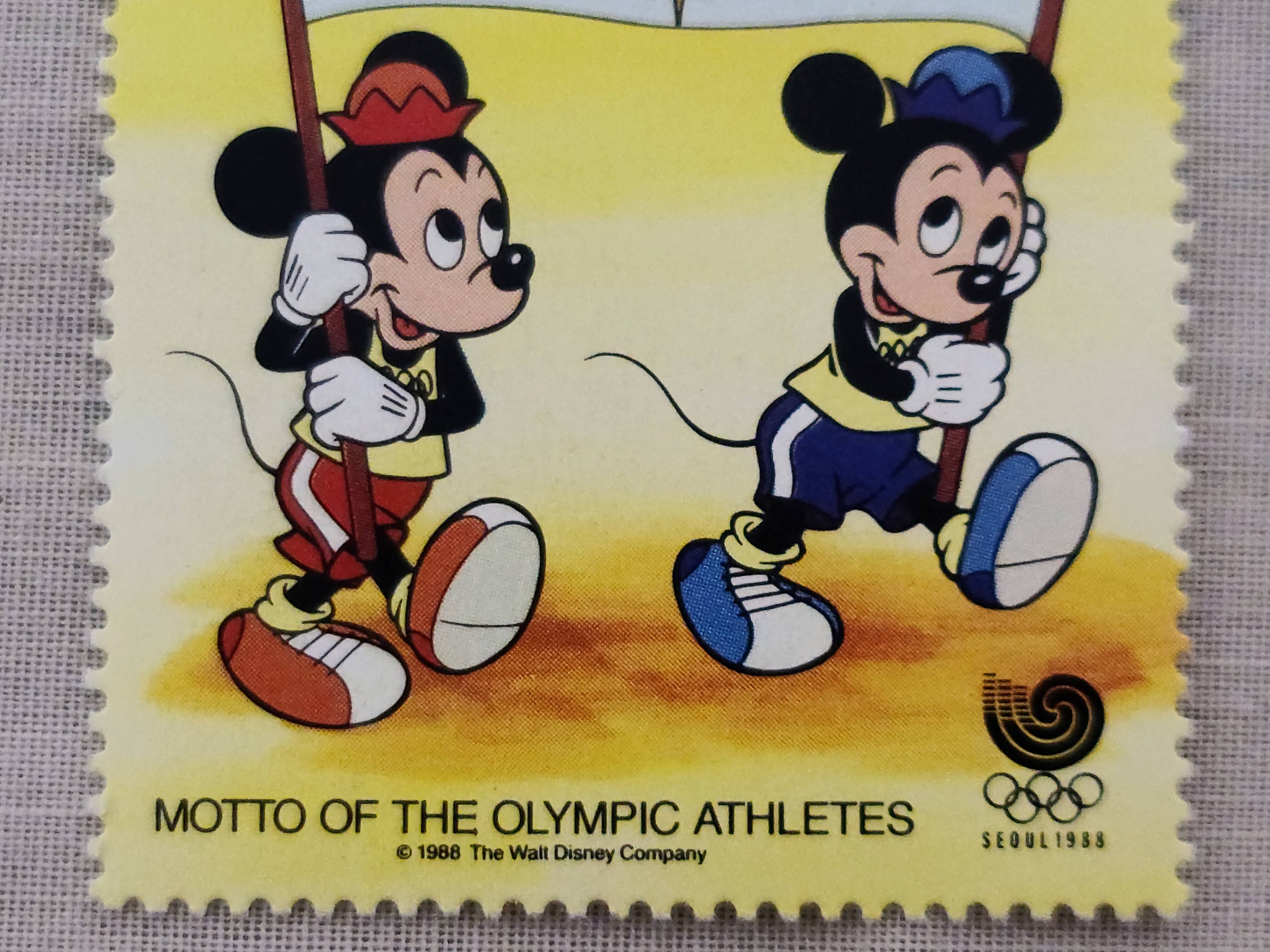 ディズニースタンプアート「Olympics」 ディズニースタンプアート「Olympics」