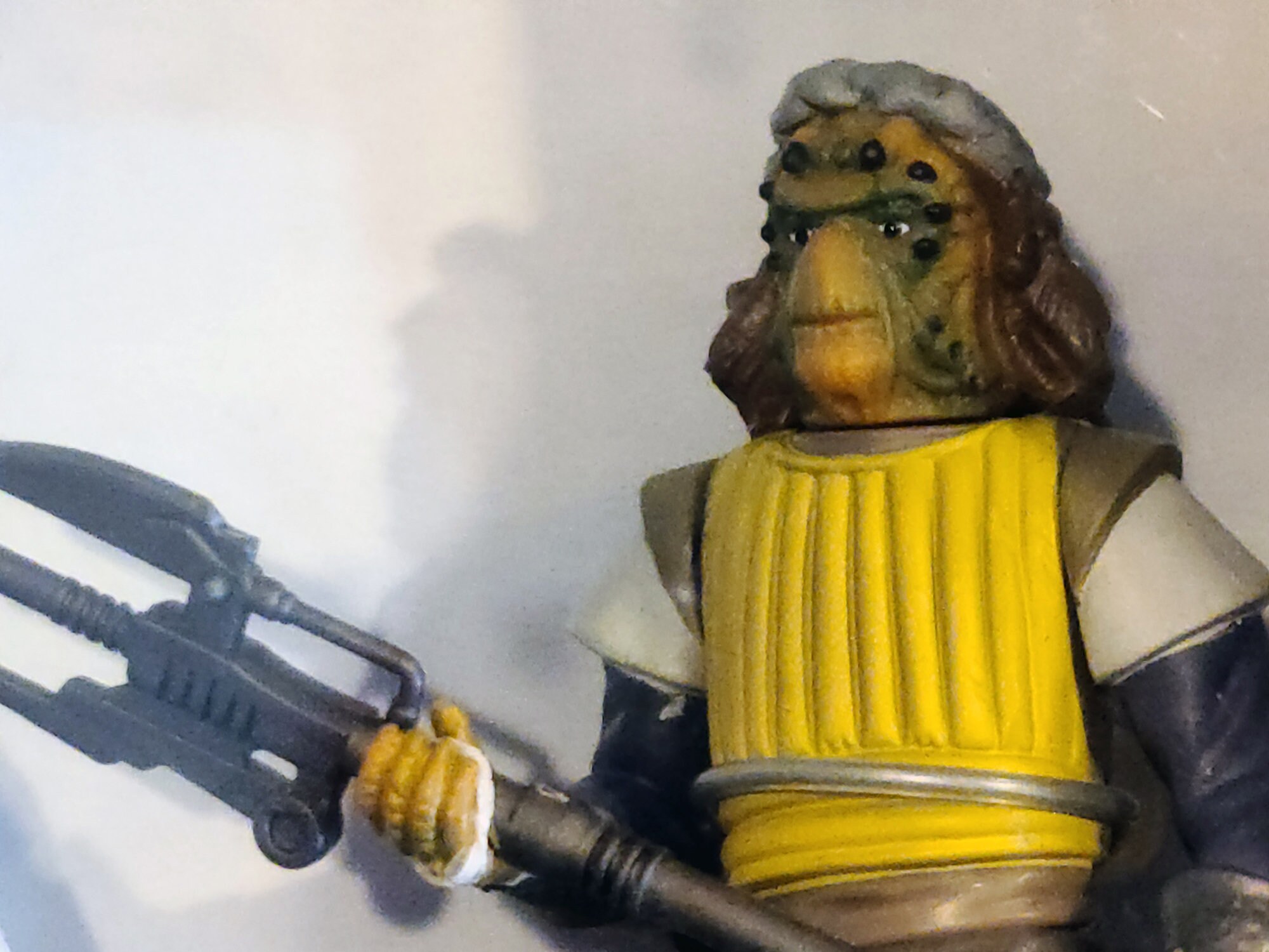 特撮 Star Wars 1998 The Power of The Force 3-Pack Movie Scene 4 Inch Tall Action Figure Set - Jabba&#39;s Skiff Guards with Star Wars POTF 1998 Jabba's Skiff Guards Cinema Scene 3 Pack