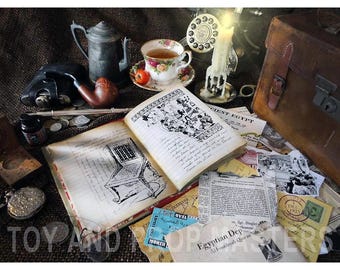 HIGHLY DETAILED Indiana Jones the Raiders Lost Ark Abner Ravenwood Journal Hero Prop Inserts ROTLA Harrison Ford Map Grail Diary Indy Marian