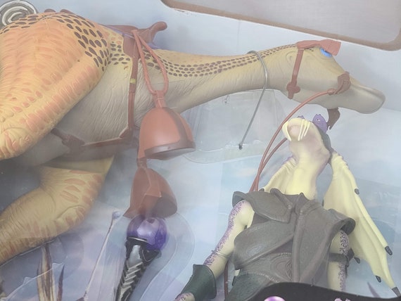 MINT Rare Star Wars 12 Inch Captain Tarpals and Kaadu Large