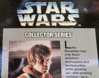 Vintage RARE 1996 Kenner Star Wars First Collector Series Luke