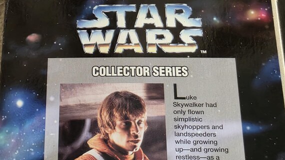 Vintage RARE 1996 Kenner Star Wars First Collector Series Luke