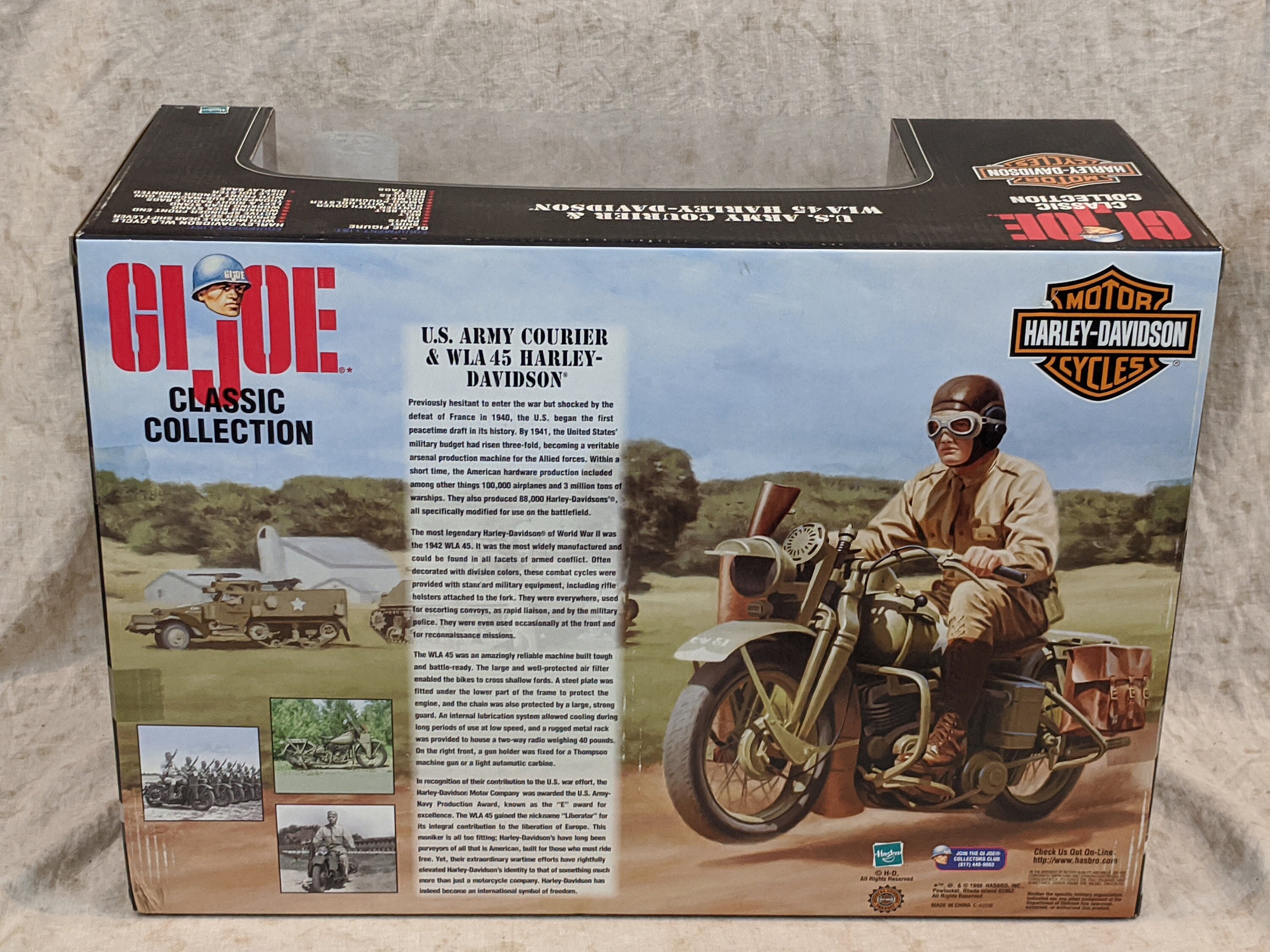 Joe GI Joe US ARMY 45 Harley Davidson for sale online G I Action Figures & Accessories