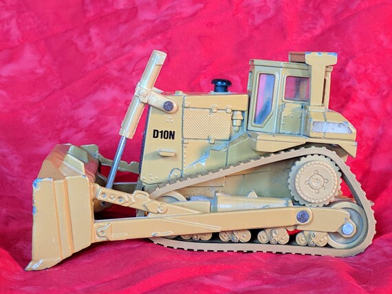 pink bulldozer toy