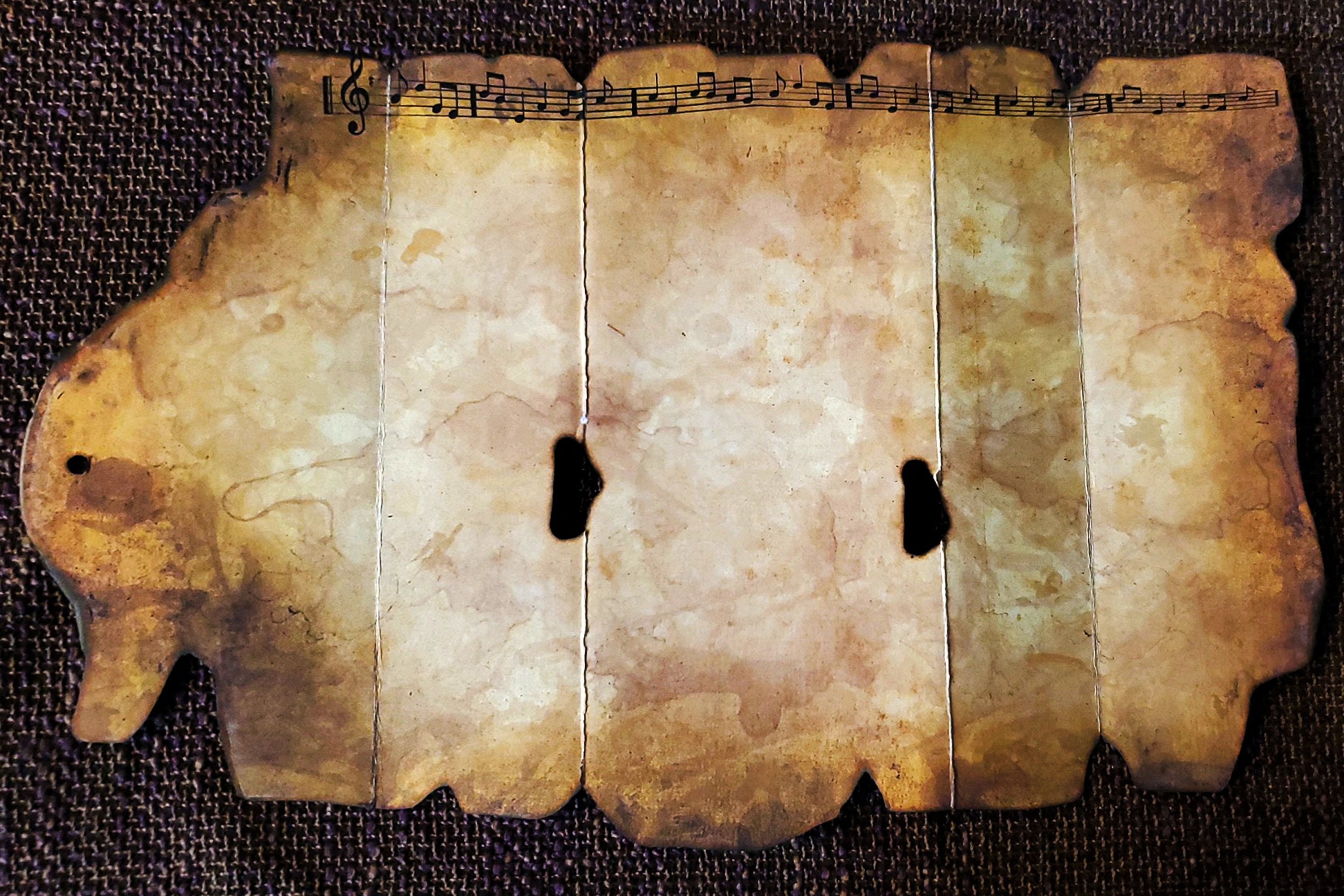 グーニーズ 片目のウィリーの正確に折りたためる海賊の宝の地図