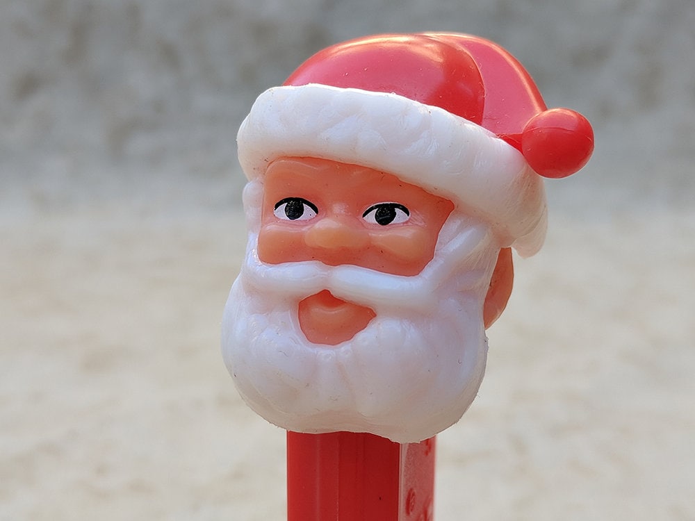 Vintage Retired PEZ Dispenser With Feet Candy Collectible