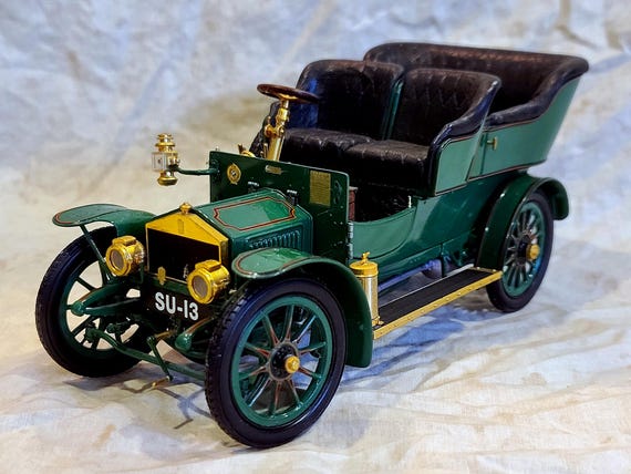 1905 Rolls-royce Open Top Diecast Model 1:16 Scale by the Franklin