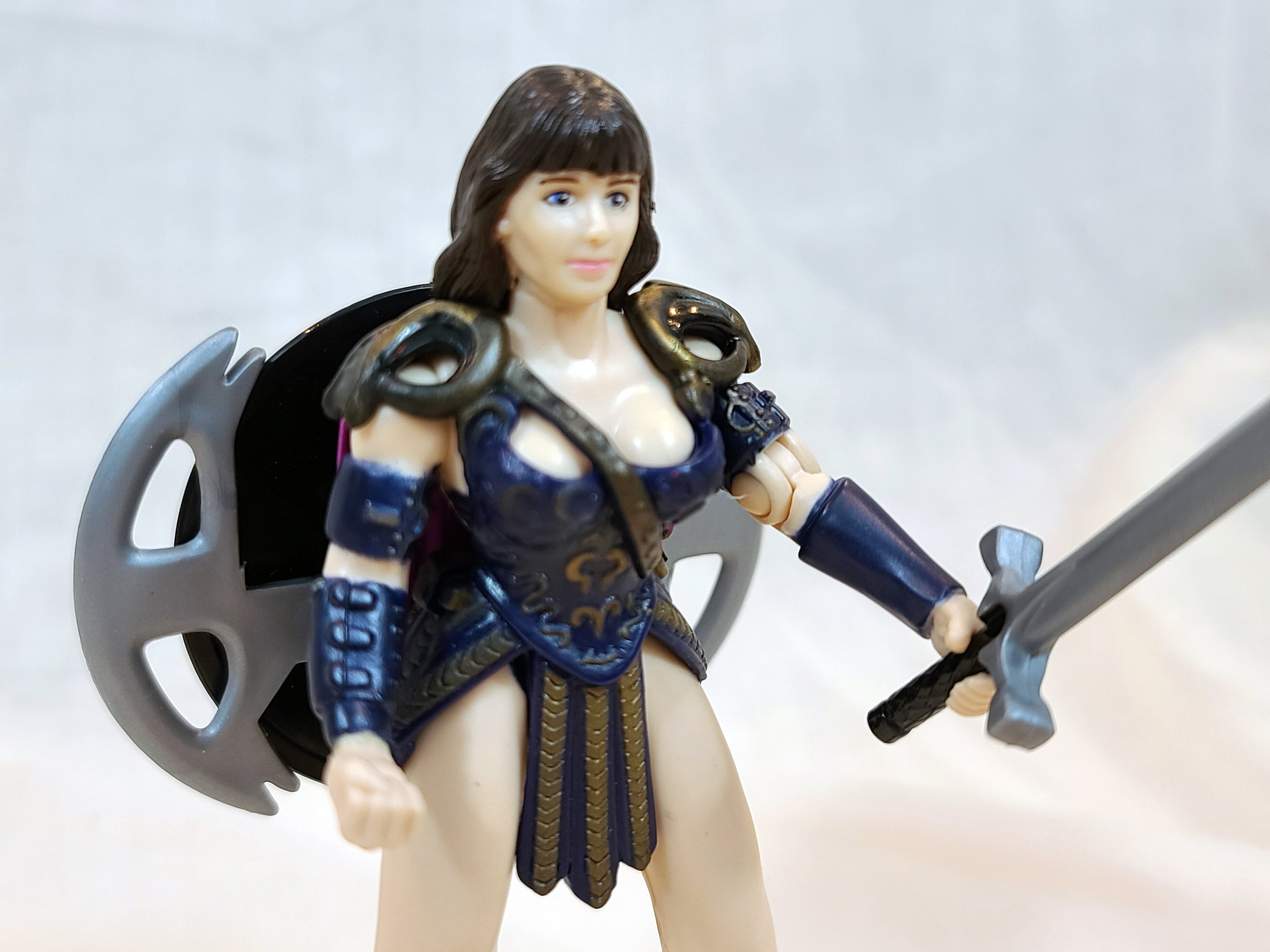 Loose Complete XENA Warrior Princess Blue Outfit Variation
