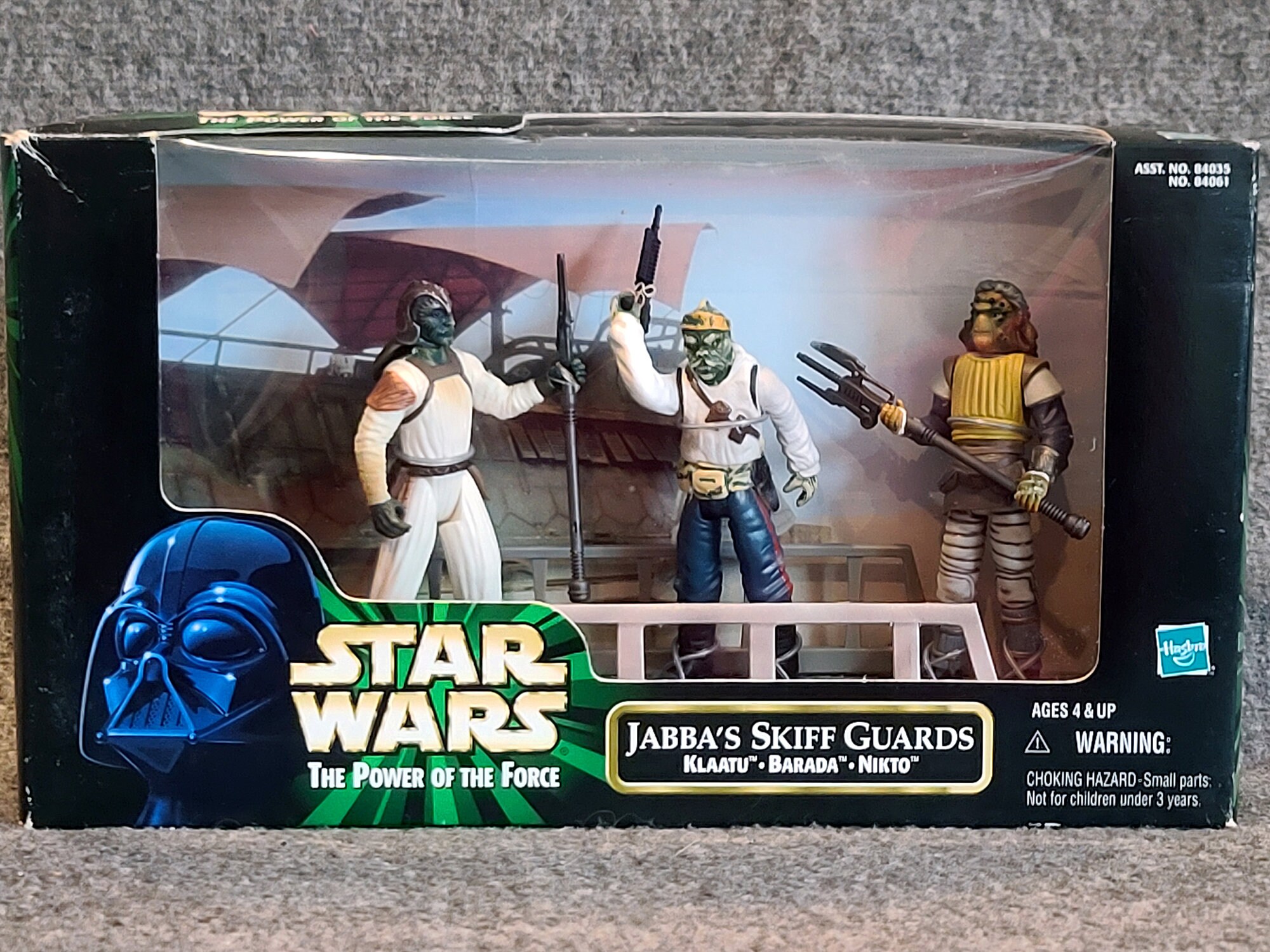 Vintage Star Wars Hasbro Power of the Force Tatooine Jabba's