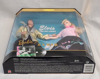 Vintage Barbie Loves Elvis Presly Giftset the King of Rock