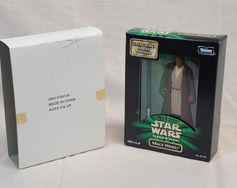 MINT in Box Star Wars Episode I Mail Away Action Figure Jedi Council Master Mace Windu Sneak Preview Galactic Republic Samuel L Jackson POTF