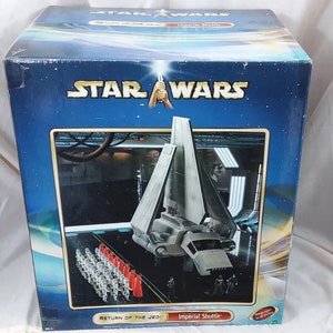 FAO Schwarz 2002 FS MISB Limited Edition Star Wars Return of the Jedi Exclusive Imperial Shuttle Tydirium Hasbro Kenner Luke Han, R2D2, C3PO