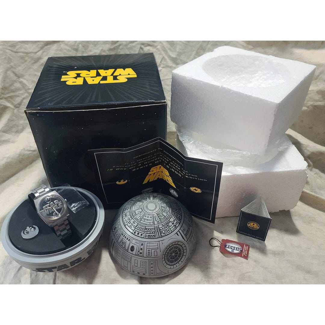 MINT Very Rare VHTF New 1996 Fossil Star Wars 20th Anniversary