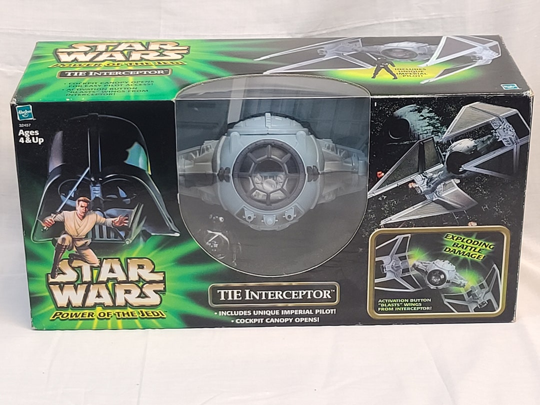 Rare Star Wars VHTF TIE Interceptor Sealed Mint Box With Imperial ...