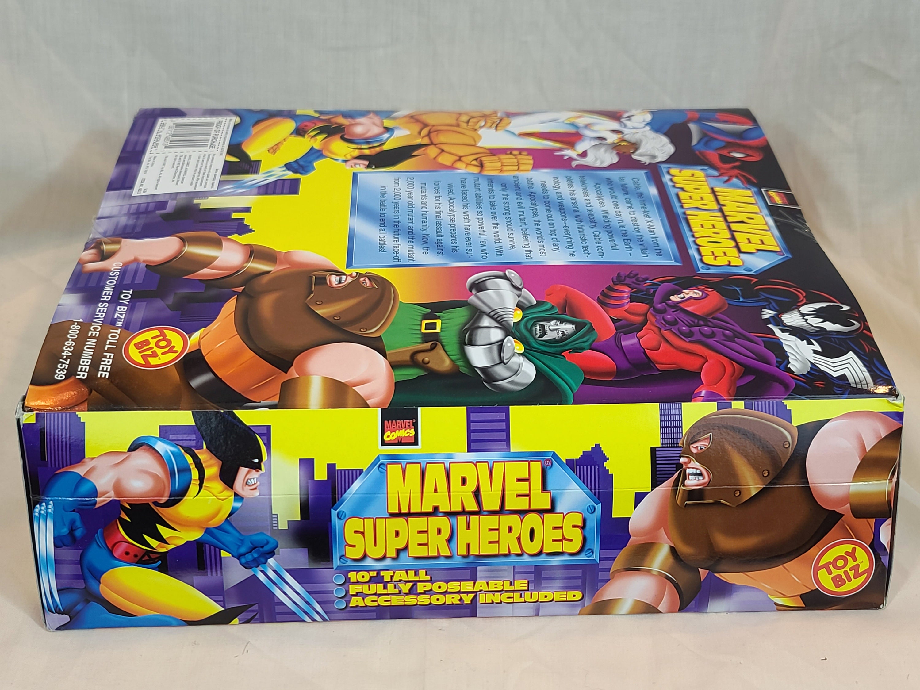 Very Rare VHTF MISP Toy Biz X-men Cable Vs Apocalypse Marvel