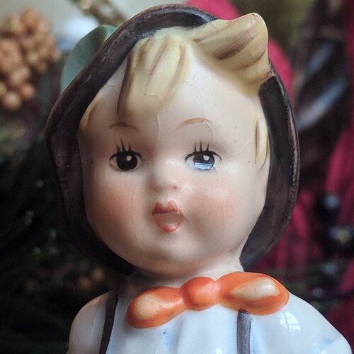 RARE Vintage 1960’s Goebel Sister M.I. Hummel Little Boy Goat Herder Figurine Wayside Harmony Hummel #200/0 TMK-4 Mark Western shops Germany