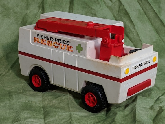 Vintage 1974 Fisher Price Husky Rescue Action Heroes