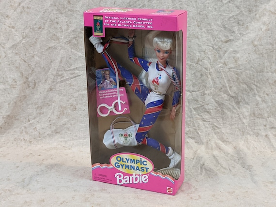 MINT 1996 Summer Olympic Games Champion Gymnast Barbie