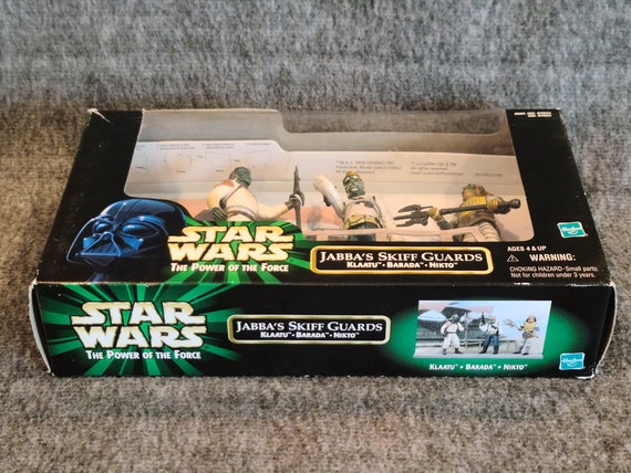 Vintage Star Wars Hasbro Power of the Force Tatooine Jabba's Skiff