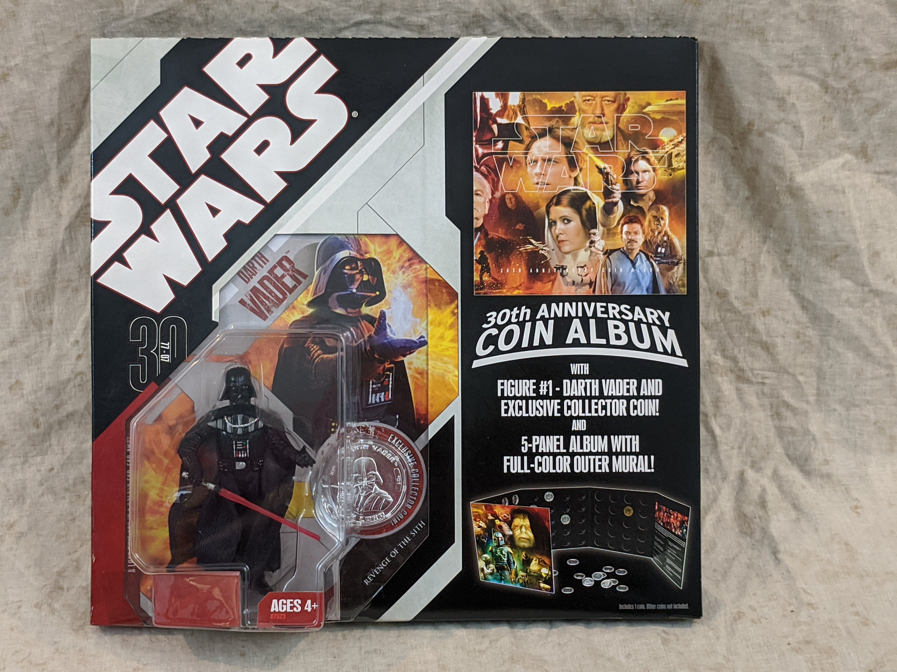MINT Hasbro Star Wars 30th Anniversary Concept Darth Vader