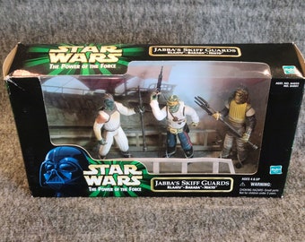 Vintage Star Wars Hasbro Power of the Force Tatooine Jabba's