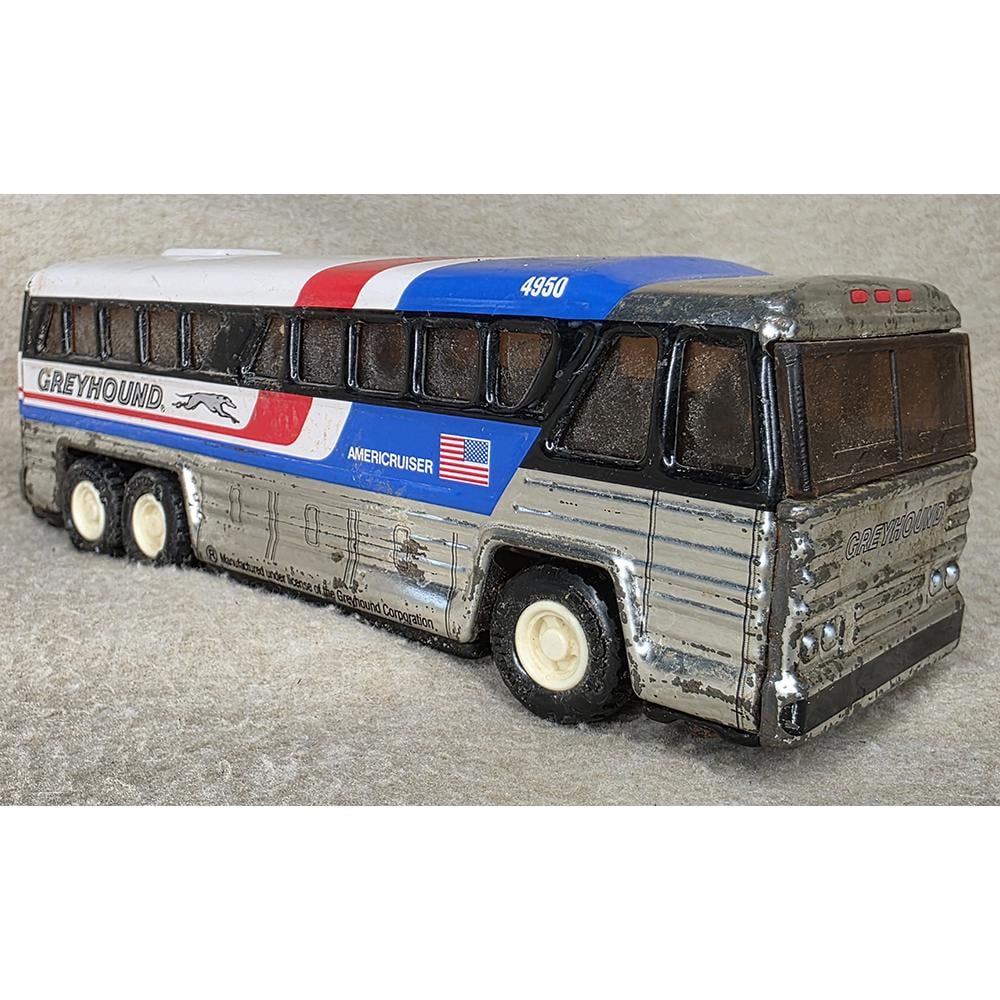 RARE Vintage 1979 Buddy L Greyhound Bus Americruiser 4950 Pressed