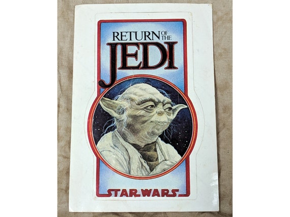 1983 ROTJ Return of the Jedi Master Yoda Dagobah Fan Club Etsy UK