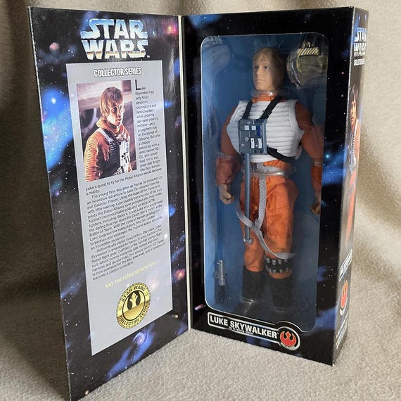 Vintage RARE 1996 Kenner Star Wars First Collector Series Luke