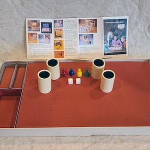 Parcheesi No. 2 Deluxe Edition Family Board Game Night by Selchow & Righter 1975 Edition Great Condition Royal Game of India Parker Brothers