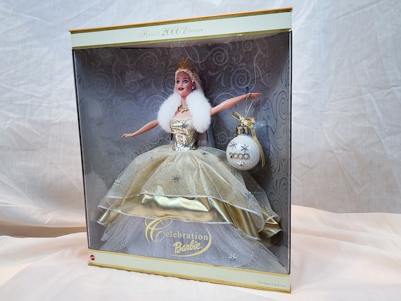 MINT RARE Vintage Gold Dress Celebration Holiday Collector Barbie Special  2000 Limited Edition Millennium Mattel 28269 Hallmark Ornament - Etsy Canada