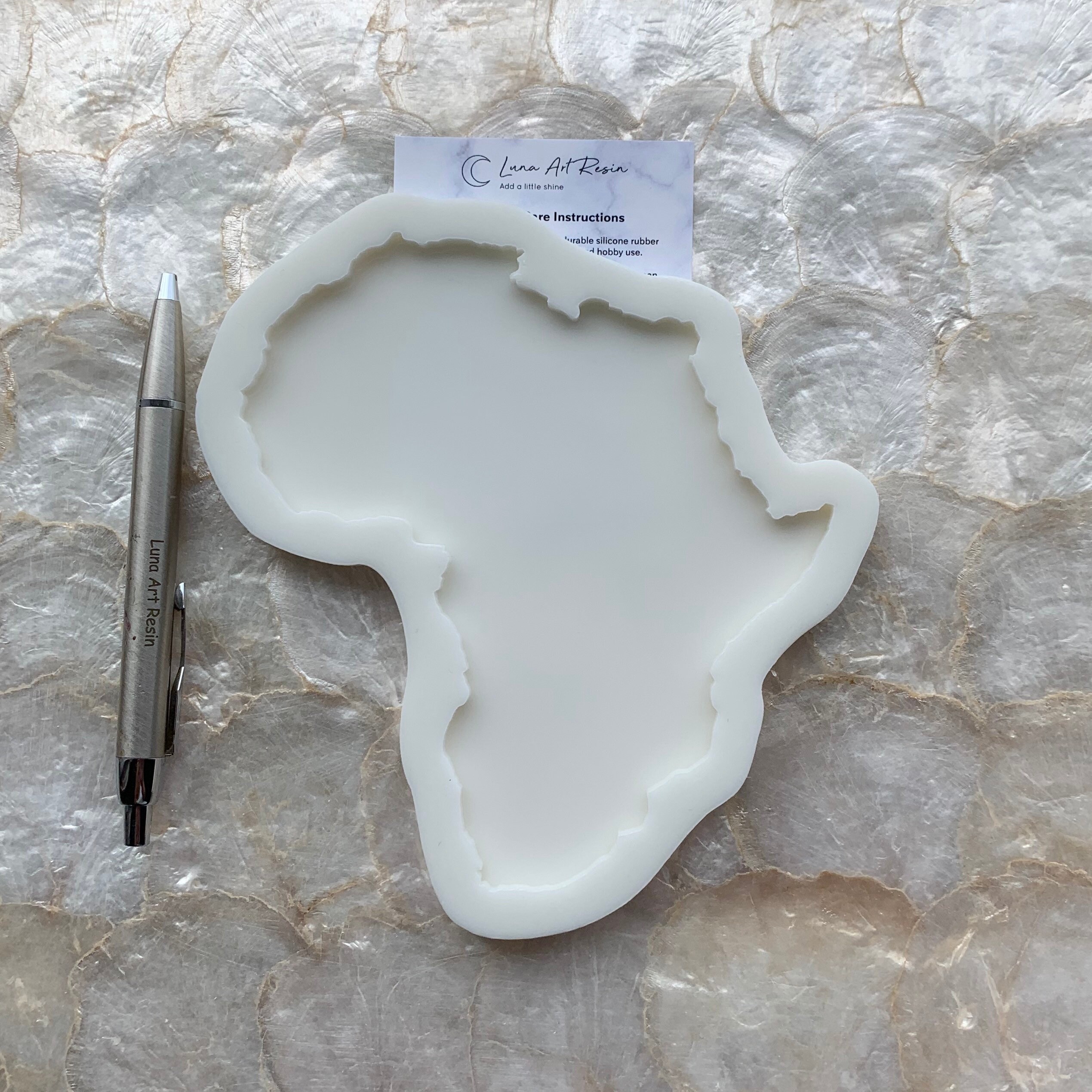 Africa Continent Silicone Mold Resin Mould Continent Etsy UK