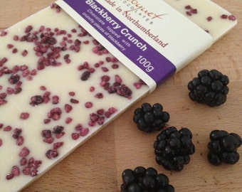 Blackberry Crunch Chocolate Bar